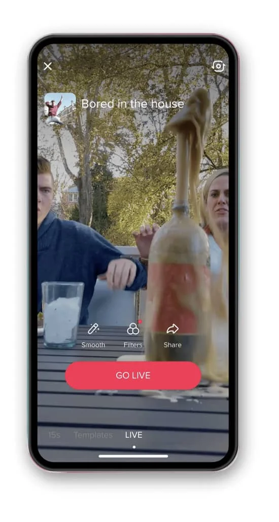 Hoe kan je live gaan op tiktok