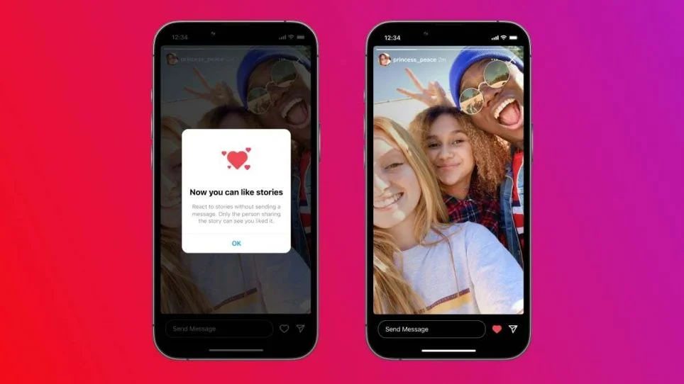 Likes Instagram Stories