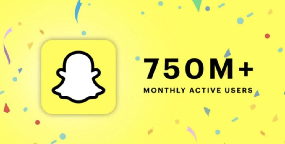 Snapchat 750 miljoen gebruikers
