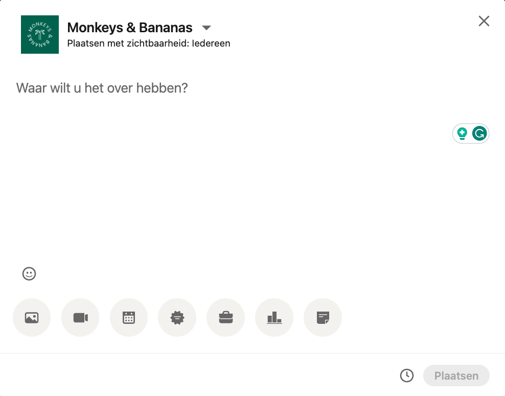 LinkedIn bericht ideeën