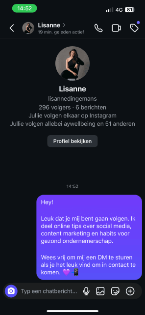 instagram dm