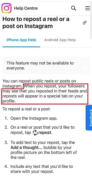 instagram repost